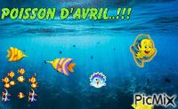 poisson d'avril animovaný GIF