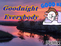 goodnight animovaný GIF