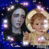 BLESSED MOTHER JESUS animált GIF