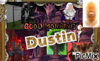 Good morning dustin - GIF animé gratuit