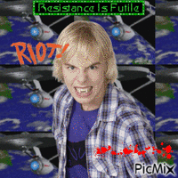 RIOT! resistance is futile - Free animated GIF
