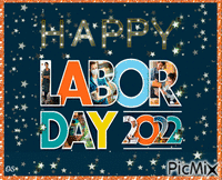 Labor Day 2022 Animiertes GIF