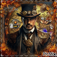 Steampunk Homme - Free animated GIF