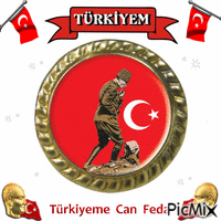 Türkiye animuotas GIF