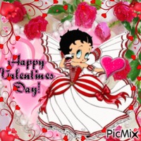 Betty Boop - Saint Valentin - PNG gratuit