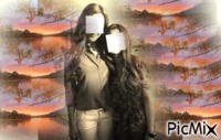 Me and my sister :D cadre 5 - Бесплатный анимированный гифка