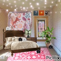 cozy roomscape анимиран GIF