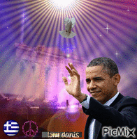 Barack Obama in Greece! 15/16/11/2016 - Free animated GIF