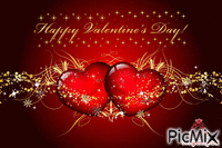 happy valentines day - Bezmaksas animēts GIF