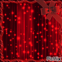 Le cadeau rouge - GIF animé gratuit