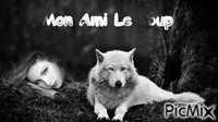 Mon Ami Le Loup ** - GIF animado grátis