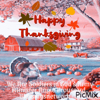 Happy Thanksgiving animovaný GIF