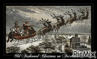 Old Fashioned Santa - GIF animé gratuit
