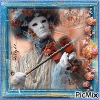 masked violinist