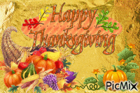 Happy Thanksgiving 动画 GIF