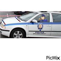 POLICE - Zdarma animovaný GIF