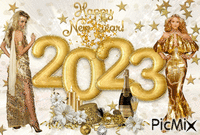 Happy New Year 2022 - Free animated GIF