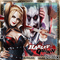 Harley Quinn - GIF animasi gratis