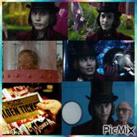 🎂 🎉 🍡 🍒 🍭Charlie and the chocolate factory Charlie and the chocolate factory - Gratis animerad GIF