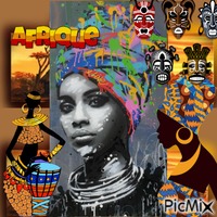 AFRICA GIF animé