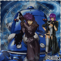 Anime - Ghost in the Shell - Free animated GIF