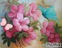 Pretty Flowers 动画 GIF