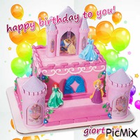 happy birthday to you GIF animata