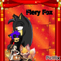 Fiery Fox - Free animated GIF