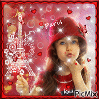 ''J'aime Paris'' - Concours - ''Amo Parigi'' - Concorso - GIF animé gratuit