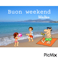 buon weekend animovaný GIF