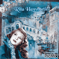 Rita Hayworth - Animovaný GIF zadarmo