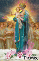 Virgen María - Gratis geanimeerde GIF