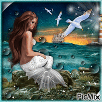 Mermaid-RM-02-26-23 - GIF animé gratuit