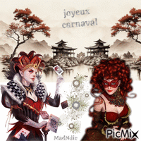joyeux carnaval - GIF animé gratuit