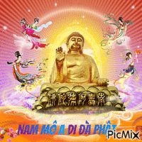 Nam Mô A Di Đà Phật - Animovaný GIF zadarmo