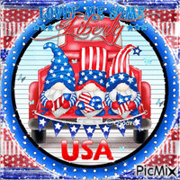 Liberty Day USA 动画 GIF
