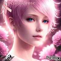 Octobre rose - Animovaný GIF zadarmo