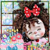 Chibi Babies - Birthday - contest - 無料のアニメーション GIF