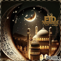 Eid Mubarek - Free animated GIF