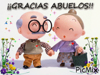 Abuelos - GIF animado grátis