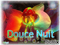 Douce nuit - Zdarma animovaný GIF