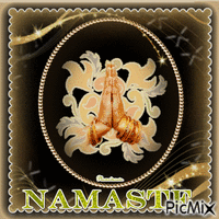 Namaste. - Бесплатный анимированный гифка