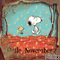 Hello November - 無料のアニメーション GIF