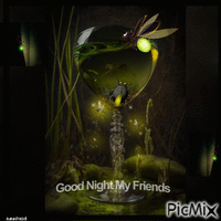 Good Night - GIF animate gratis