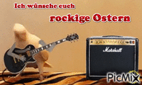 Rockige Ostern - Bezmaksas animēts GIF