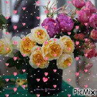 Flores Que Me Encantam - Animovaný GIF zadarmo