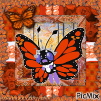 ♦♦♦Monarch Butterfree - Queen of Butterflies♦♦♦ - GIF animate gratis