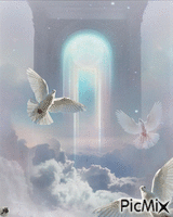 Puerta del Cielo - GIF animado grátis