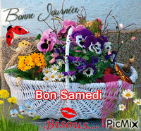 bon samedi - GIF เคลื่อนไหวฟรี