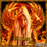 Fire Phoenix ! animovaný GIF